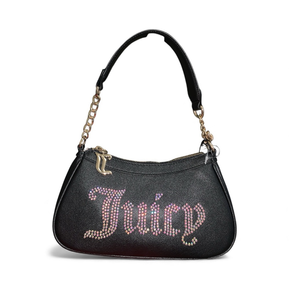 NWT Juicy Couture Obsession shoulder‎ Bag Y2K Style In Liquorice